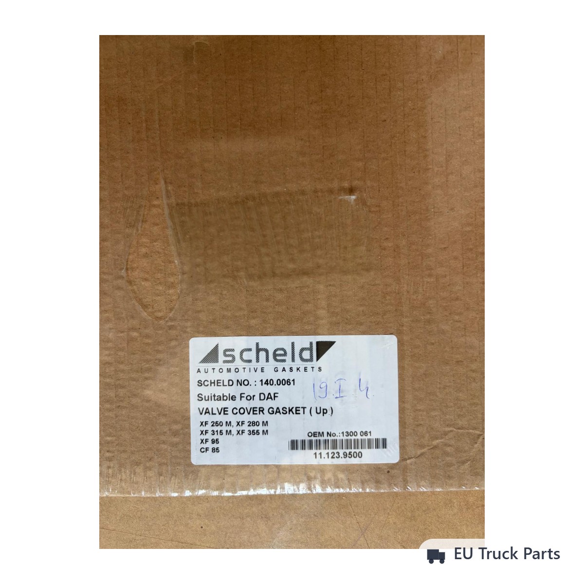 Valve cover gasket DAF XF/CF (upper)