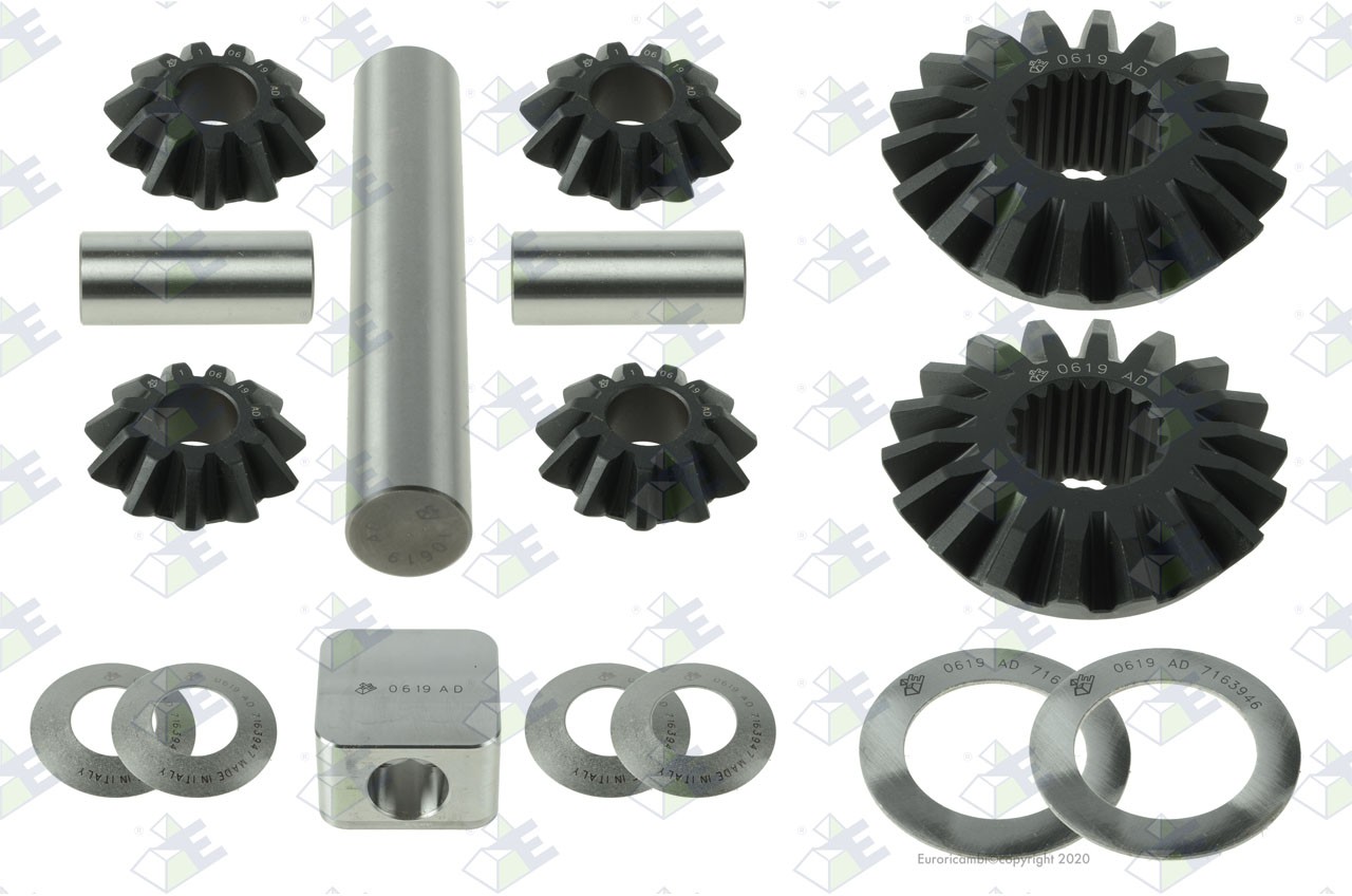 Side gear 16 t.-38 spl. — 30170475 — EURORICAMBI