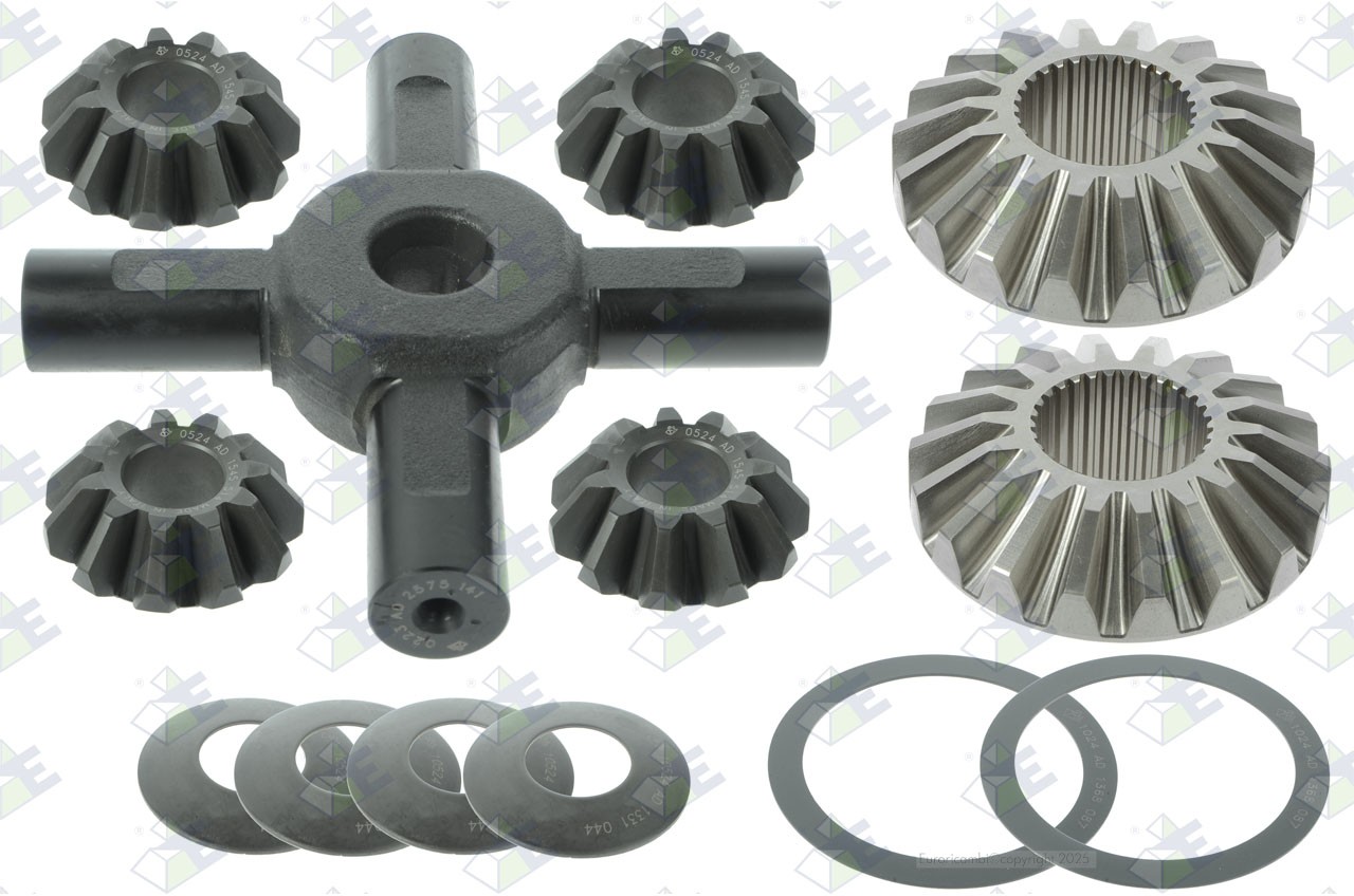 DIFF. CASE COMPLETE suitable to MERCEDES-BENZ