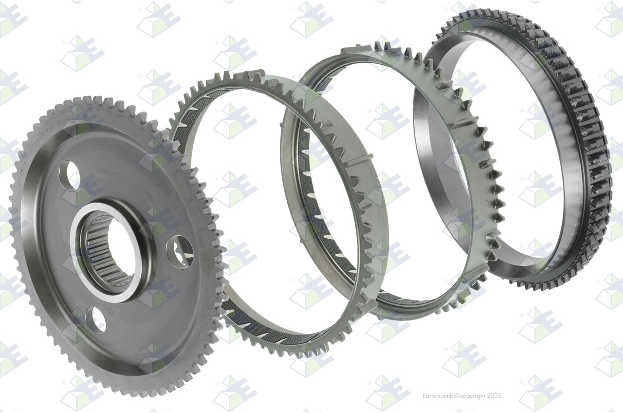 CROWN WHEEL/PINION 52:11 suitable to MERCEDES-BENZ